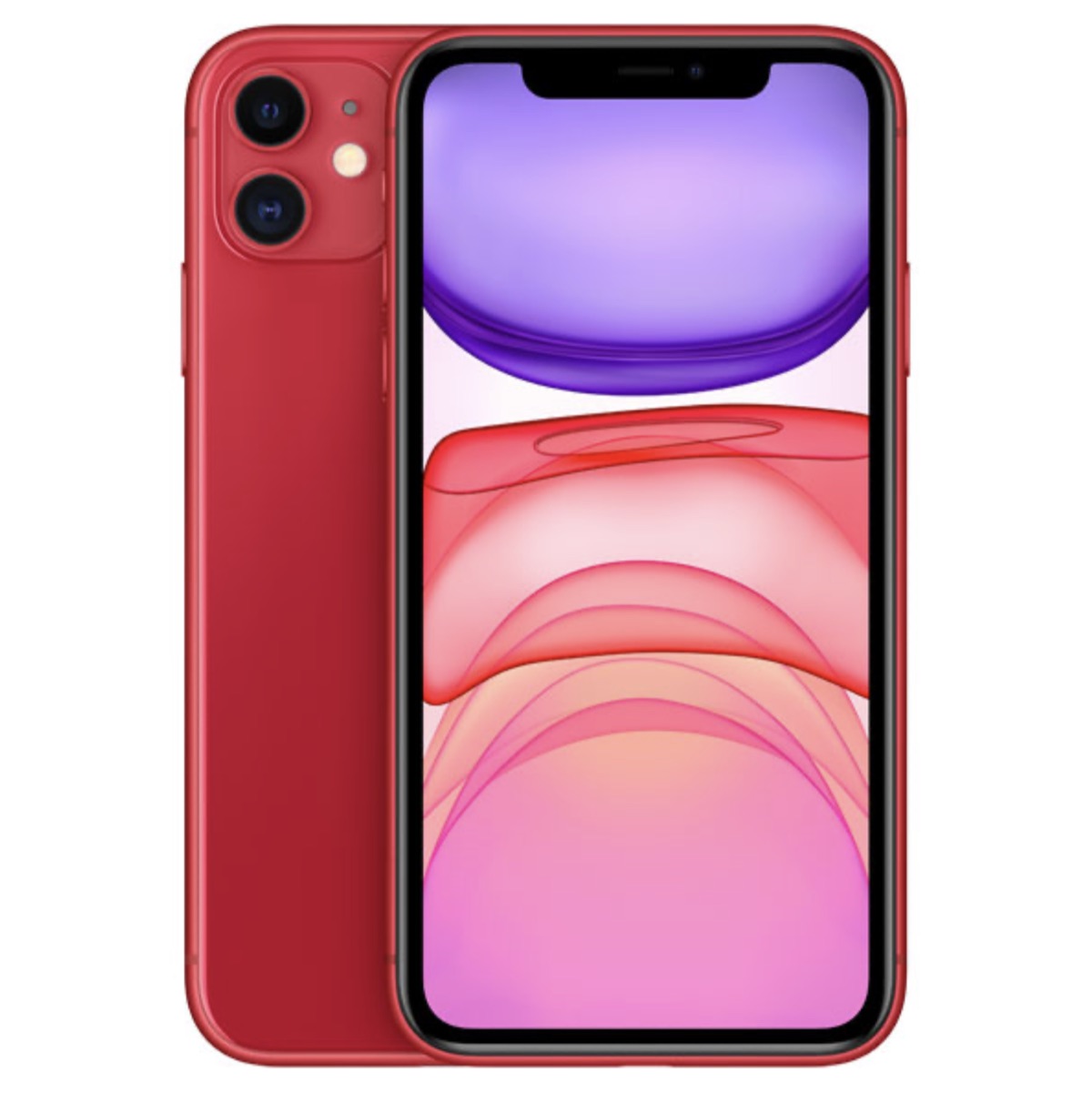 iPhone 11 — front view with 6.1-inch Liquid Retina LCD display