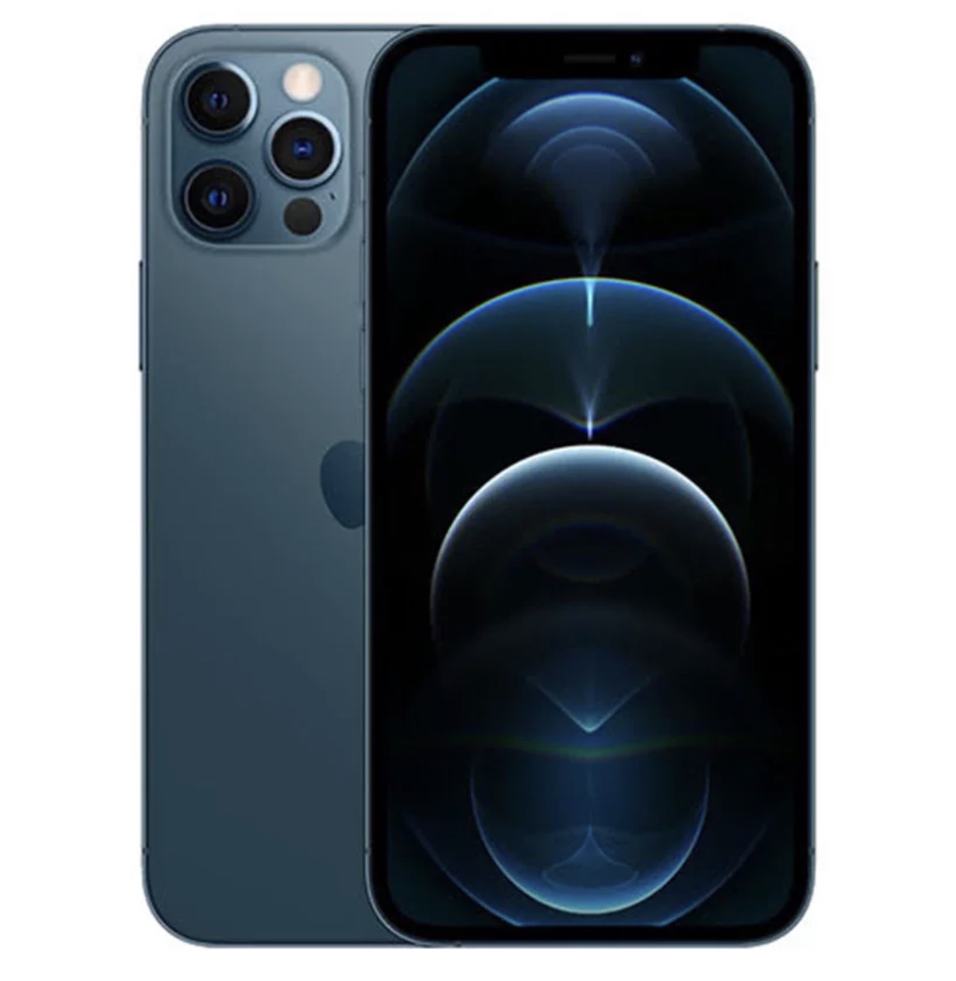 iPhone 12 Pro — front and back view with 6.1-inch Super Retina XDR display