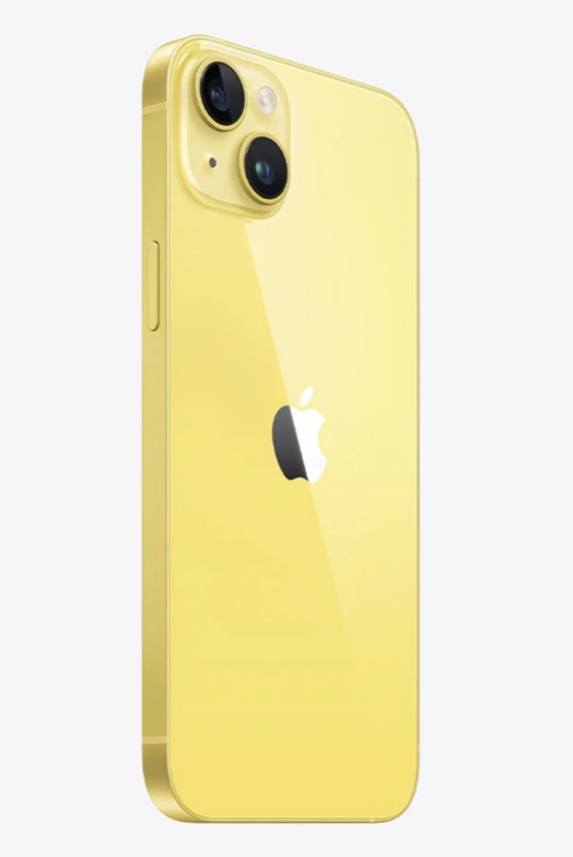 iPhone 14 — close-up of the dual-camera system