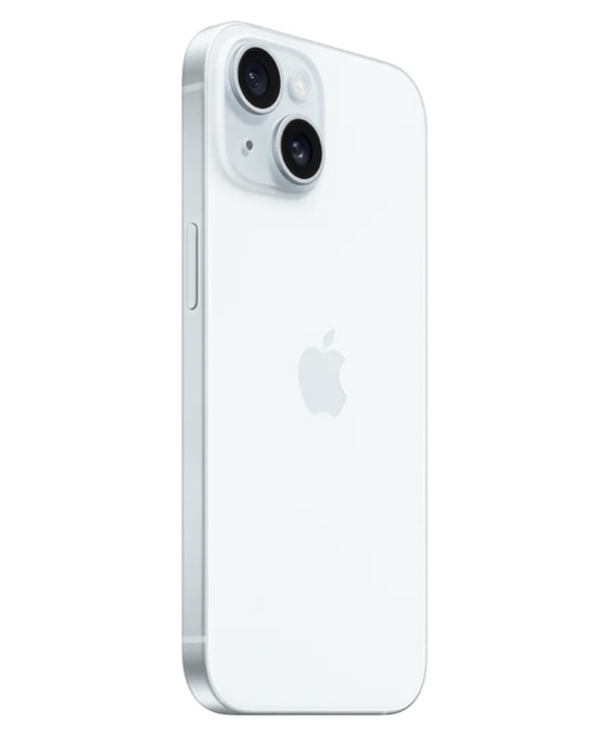 iPhone 15 — close-up of the 48MP dual-camera system