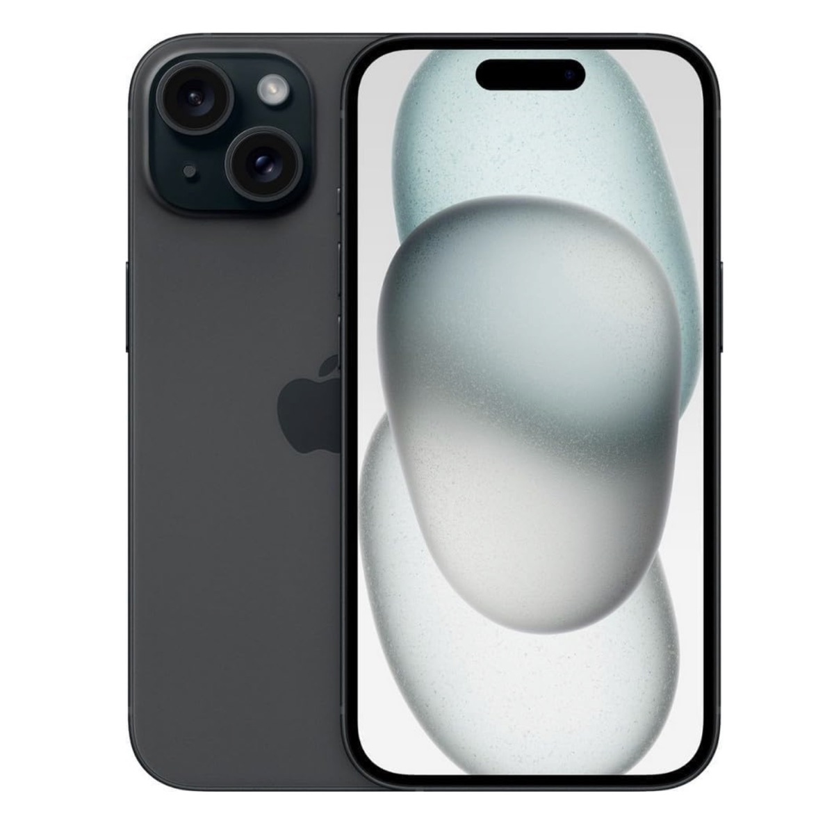 iPhone 15 Plus — front view with 6.7-inch Super Retina XDR display and Dynamic Island