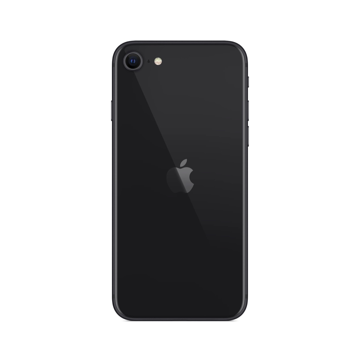 iPhone SE — compact aluminium frame side profile