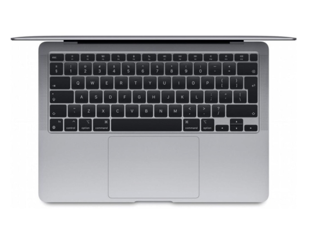 MacBook Air M1 13" (A2337) — open with Retina display and Magic Keyboard