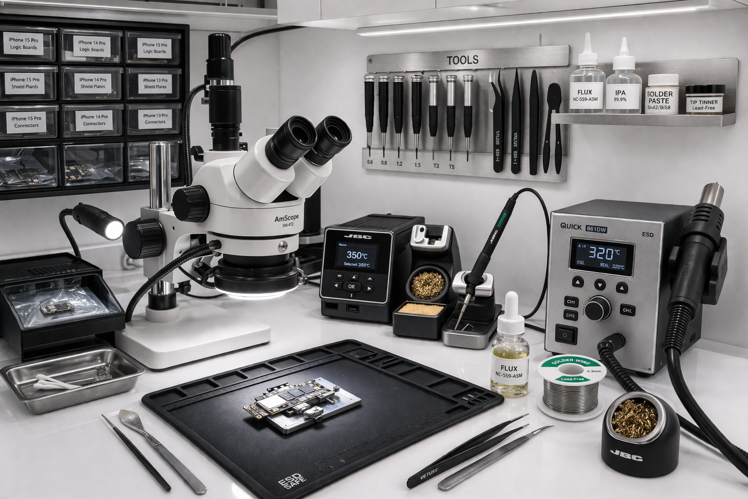 Yoda Service lab workstation